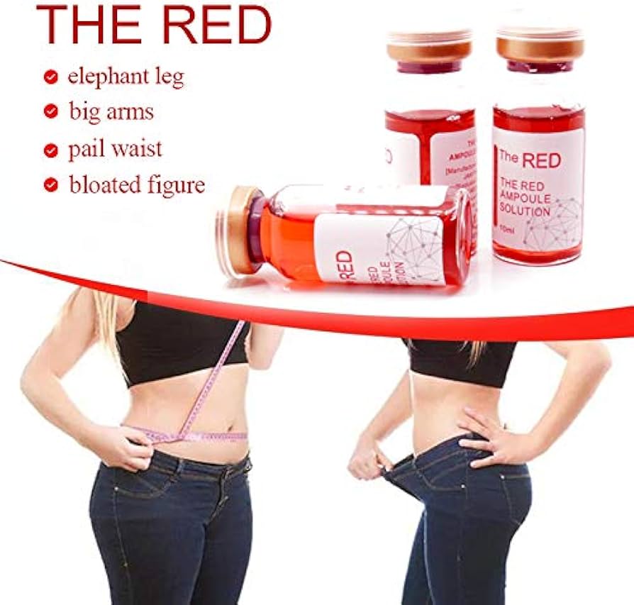 The RED AMPOULE SOLUTION 1本 The Red Ampoule Solution for Fat Dissolving – Nasvita Medical